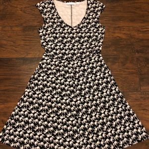 Fit and Flare Elephant Dress
